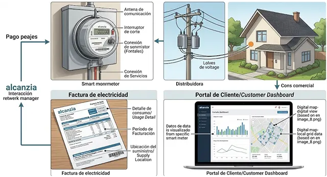 Aver&iacute;as y cortes de suministro en la red de E-Redes